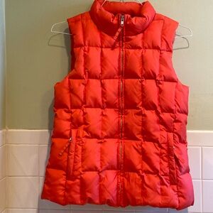 🌺Gap Orange Puffer Vest Size Medium